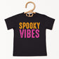 Spooky Vibes Bright Distressed - Youth Short Sleeve Graphic T-Shirt and Toddler Short Sleeve Graphic T-Shirt