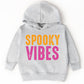 Spooky Vibes Bright Distressed - Toddler Hoodie and Youth Graphic Hoodie