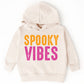 Spooky Vibes Bright Distressed - Toddler Hoodie and Youth Graphic Hoodie