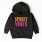 Spooky Vibes Bright Distressed - Toddler Hoodie and Youth Graphic Hoodie