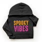 Spooky Vibes Bright Distressed - Toddler Hoodie and Youth Graphic Hoodie