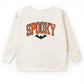 Varsity Spooky Bat Distressed - Toddler Graphic Sweatshirt and Youth Graphic Sweatshirt