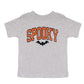 Varsity Spooky Bat Distressed - Youth Short Sleeve Graphic T-Shirt and Toddler Short Sleeve Graphic T-Shirt