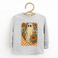 Checkered Ghost Floral Vintage - Youth Long Sleeve Graphic T-Shirt and Toddler Long Sleeve Graphic Tee