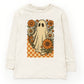 Checkered Ghost Floral Vintage - Youth Long Sleeve Graphic T-Shirt and Toddler Long Sleeve Graphic Tee