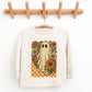 Checkered Ghost Floral Vintage - Youth Long Sleeve Graphic T-Shirt and Toddler Long Sleeve Graphic Tee