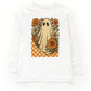 Checkered Ghost Floral Vintage - Youth Long Sleeve Graphic T-Shirt and Toddler Long Sleeve Graphic Tee