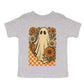 Checkered Ghost Floral Vintage - Youth Short Sleeve Graphic T-Shirt and Toddler Short Sleeve Graphic T-Shirt
