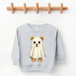 Watercolor Ghost Bear - Kids Toddler Sweatshirt and Kids Youth Sweatshirt