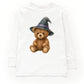 Watercolor Witchy Bear - Kids Toddler Long Sleeve Tee and Kids Youth Long Sleeve Tee