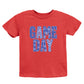 Game Day Blue Checkered - Kids Youth Short Sleeve Graphic T-Shirt and Toddler Short Sleeve Graphic T-Shirt