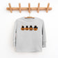 Four Black Cats Pumpkins - Toddler Long Sleeve Graphic Tee and Youth Long Sleeve Graphic T-Shirt