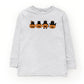 Four Black Cats Pumpkins - Toddler Long Sleeve Graphic Tee and Youth Long Sleeve Graphic T-Shirt