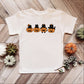 Four Black Cats Pumpkins - Youth Short Sleeve Graphic T-Shirt and Toddler Short Sleeve Graphic T-Shirt