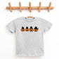 Four Black Cats Pumpkins - Youth Short Sleeve Graphic T-Shirt and Toddler Short Sleeve Graphic T-Shirt
