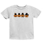 Four Black Cats Pumpkins - Youth Short Sleeve Graphic T-Shirt and Toddler Short Sleeve Graphic T-Shirt