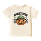 Spooky Dude Checkered Pumpkin - Youth Short Sleeve Graphic T-Shirt and Toddler Short Sleeve Graphic T-Shirt