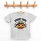 Spooky Dude Checkered Pumpkin - Youth Short Sleeve Graphic T-Shirt and Toddler Short Sleeve Graphic T-Shirt