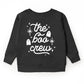 The Boo Crew Ghosts - Toddler Graphic Sweatshirt and Youth Graphic Sweatshirt
