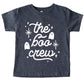 The Boo Crew Ghosts - Youth Short Sleeve Graphic T-Shirt and Toddler Short Sleeve Graphic T-Shirt