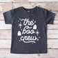 The Boo Crew Ghosts - Youth Short Sleeve Graphic T-Shirt and Toddler Short Sleeve Graphic T-Shirt