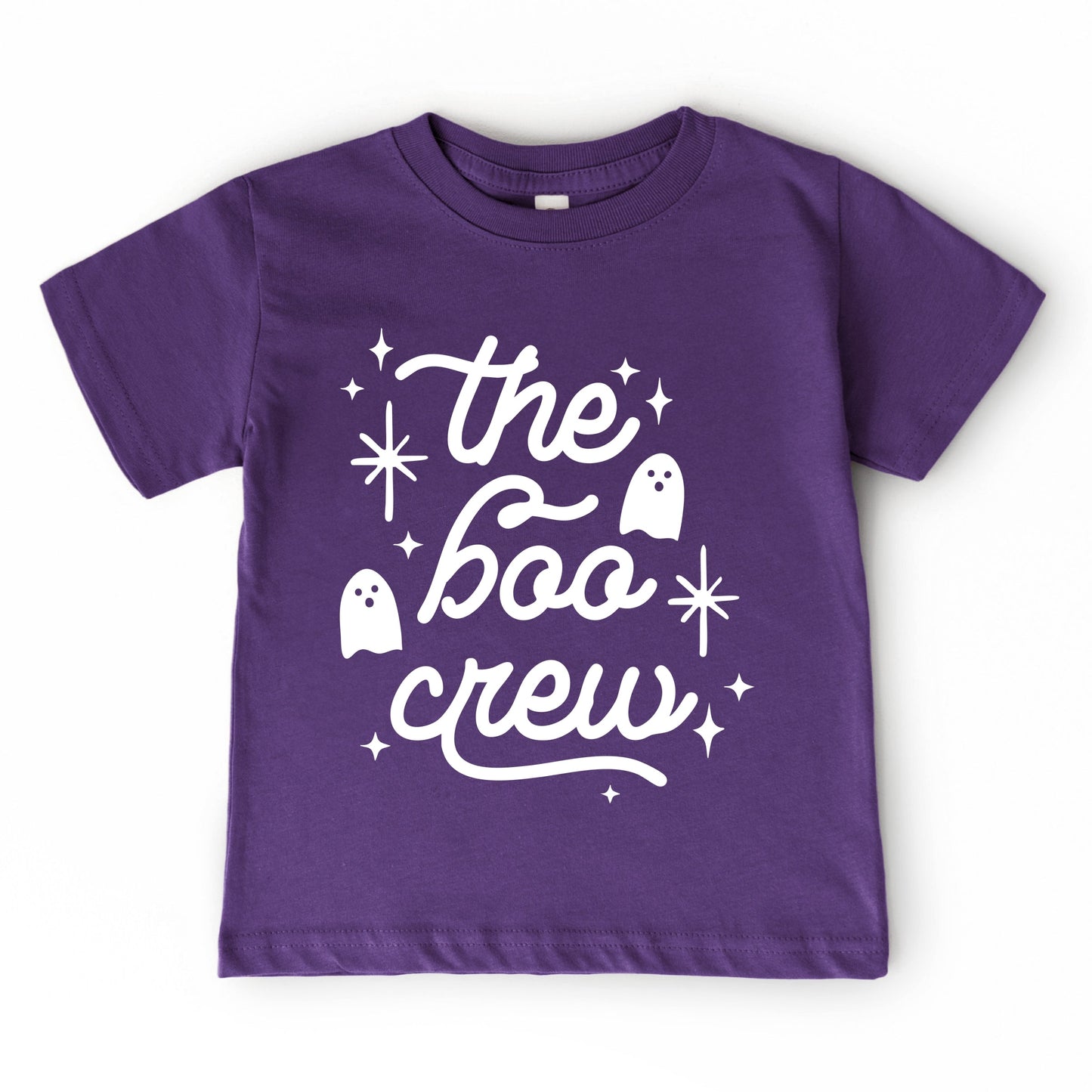 The Boo Crew Ghosts - Youth Short Sleeve Graphic T-Shirt and Toddler Short Sleeve Graphic T-Shirt