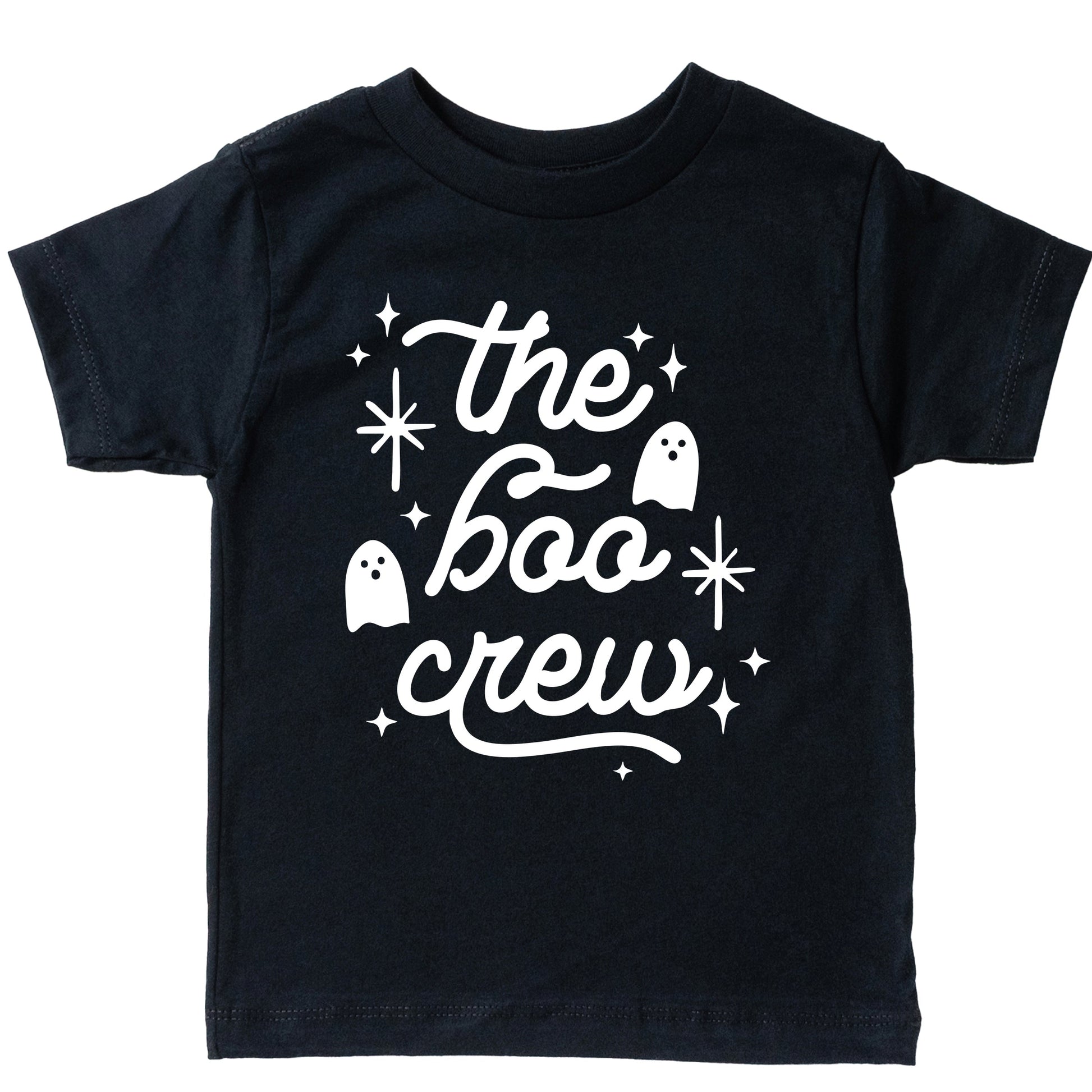 The Boo Crew Ghosts - Youth Short Sleeve Graphic T-Shirt and Toddler Short Sleeve Graphic T-Shirt