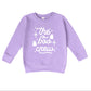 The Boo Crew Ghosts - Toddler Graphic Sweatshirt and Youth Graphic Sweatshirt