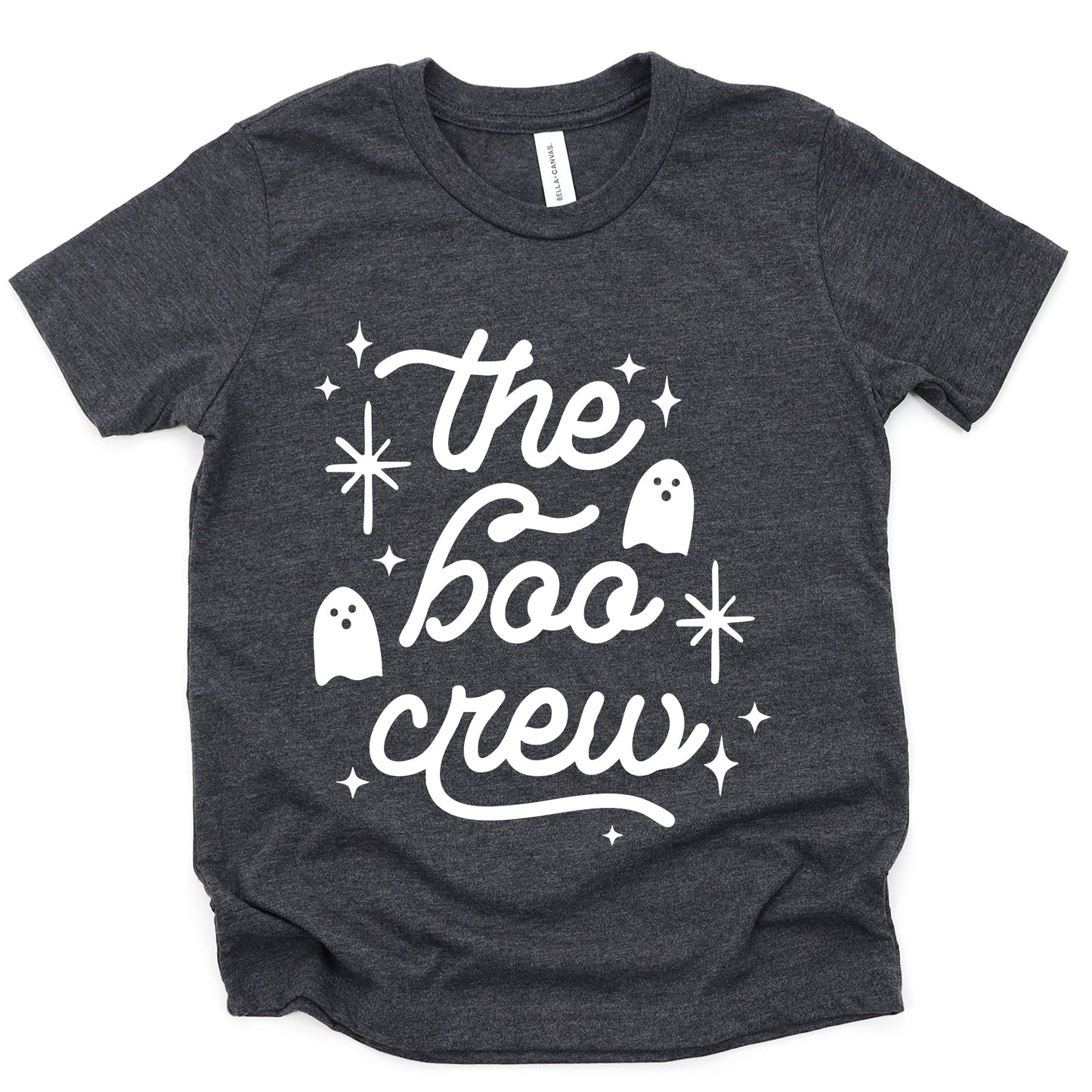 The Boo Crew Ghosts - Youth Short Sleeve Graphic T-Shirt and Toddler Short Sleeve Graphic T-Shirt