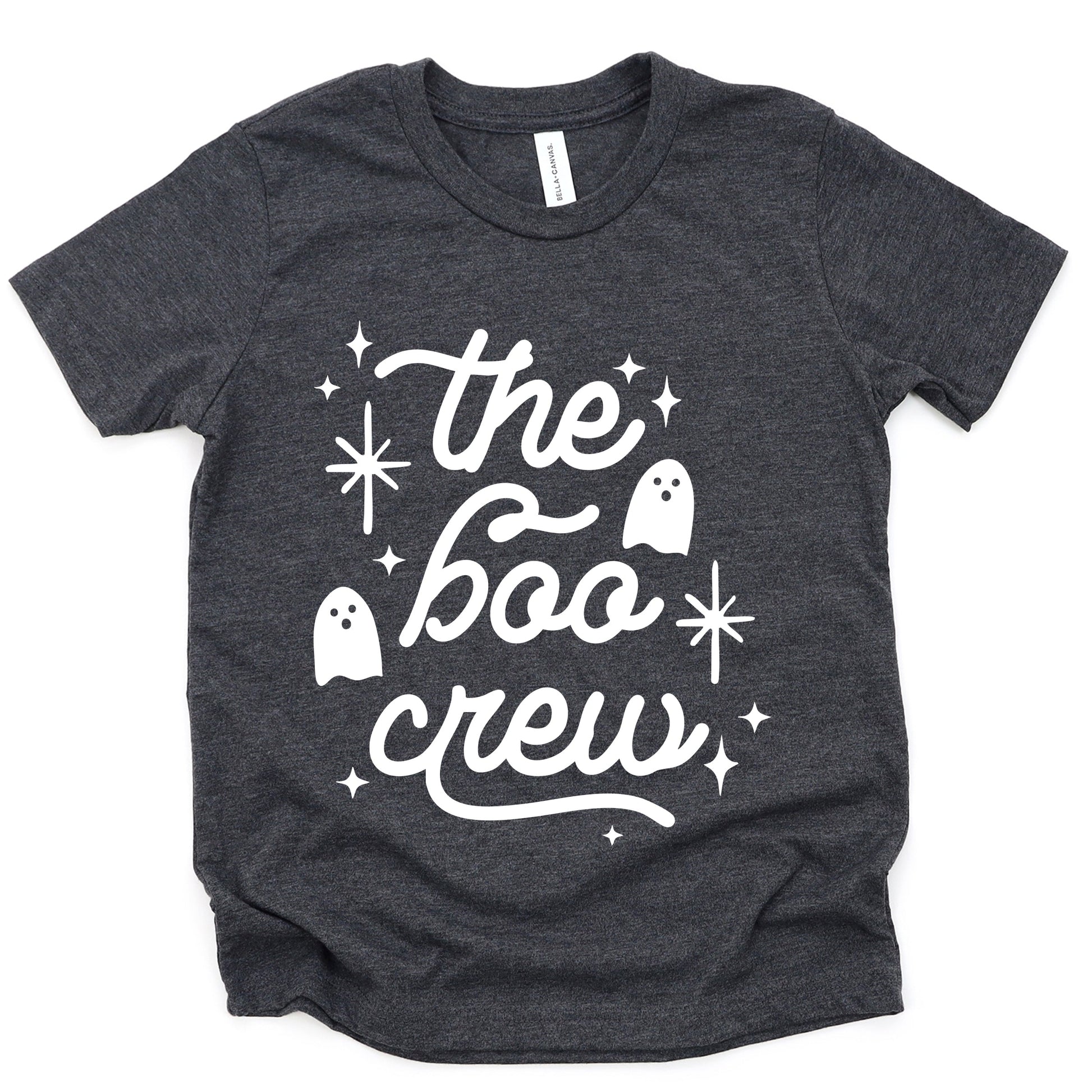 The Boo Crew Ghosts - Youth Short Sleeve Graphic T-Shirt and Toddler Short Sleeve Graphic T-Shirt