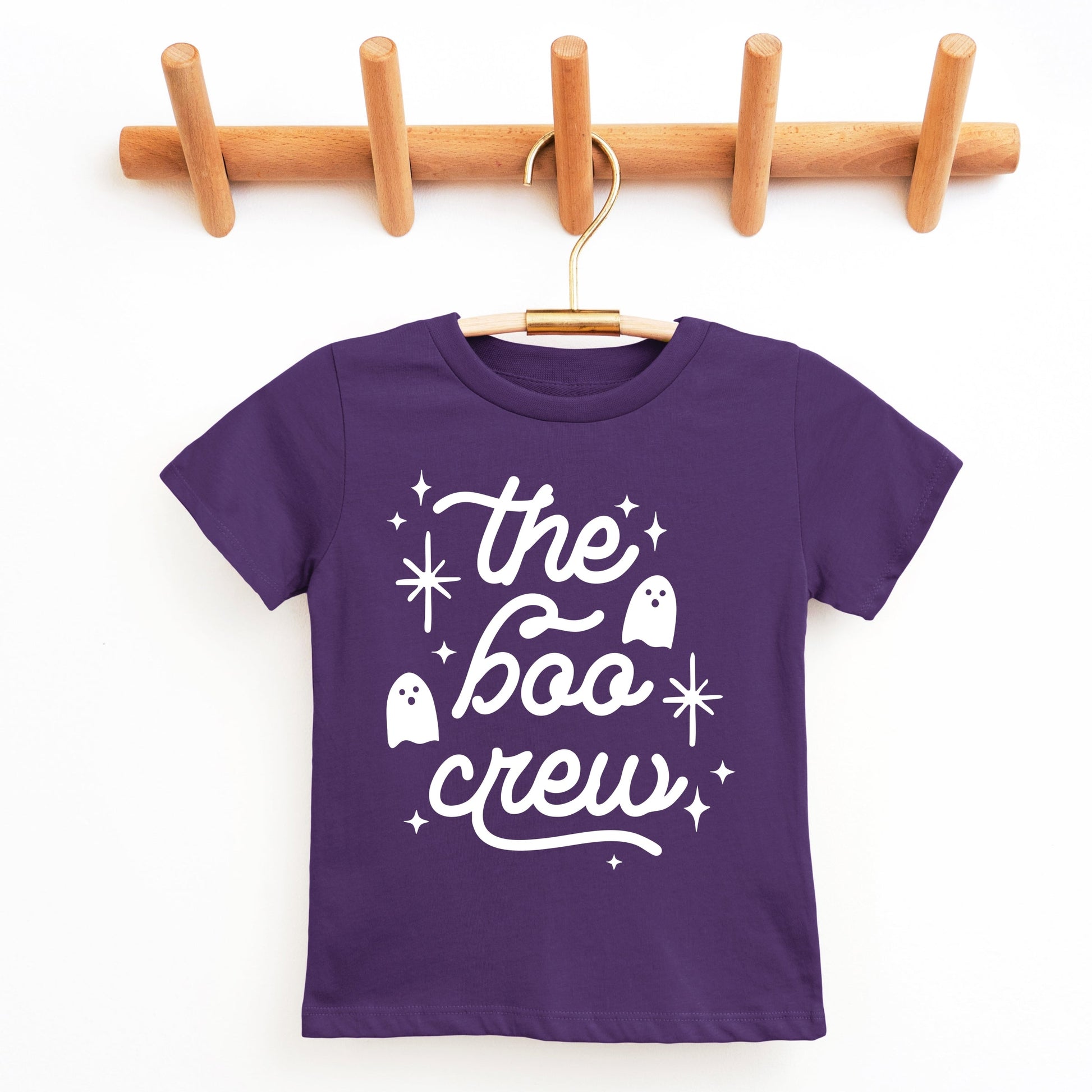 The Boo Crew Ghosts - Youth Short Sleeve Graphic T-Shirt and Toddler Short Sleeve Graphic T-Shirt