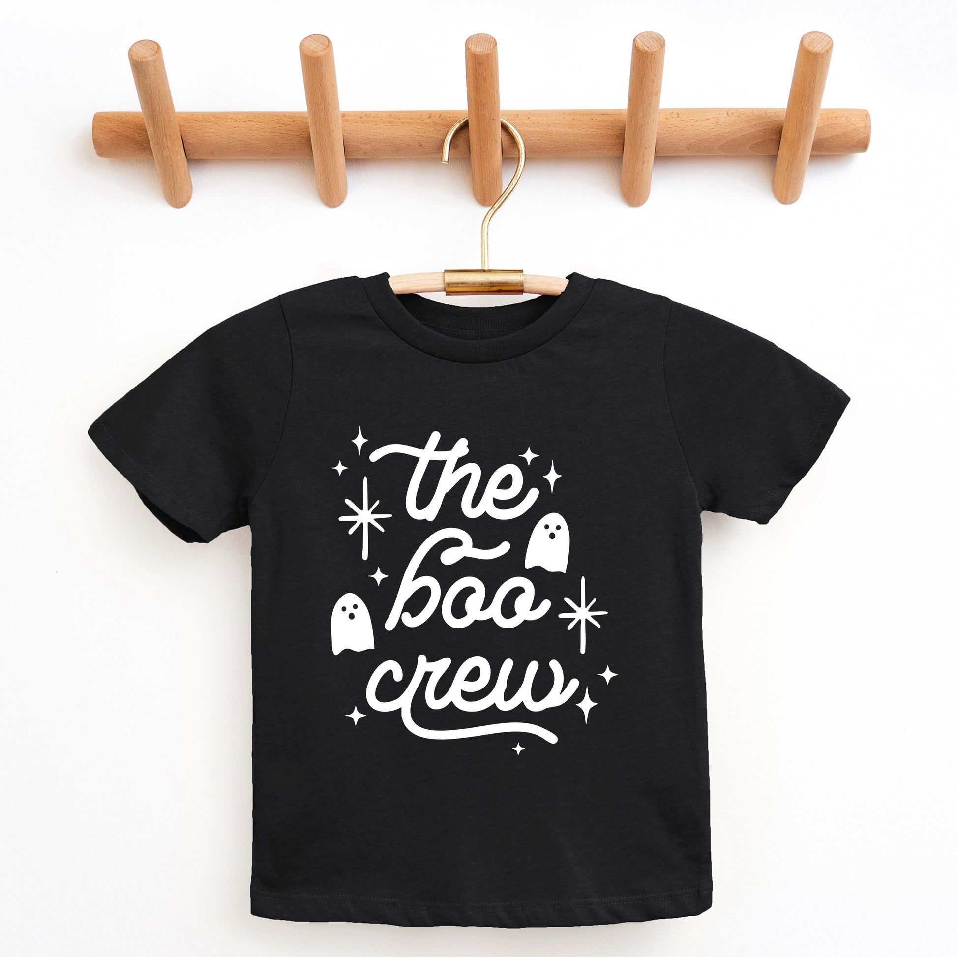 The Boo Crew Ghosts - Youth Short Sleeve Graphic T-Shirt and Toddler Short Sleeve Graphic T-Shirt