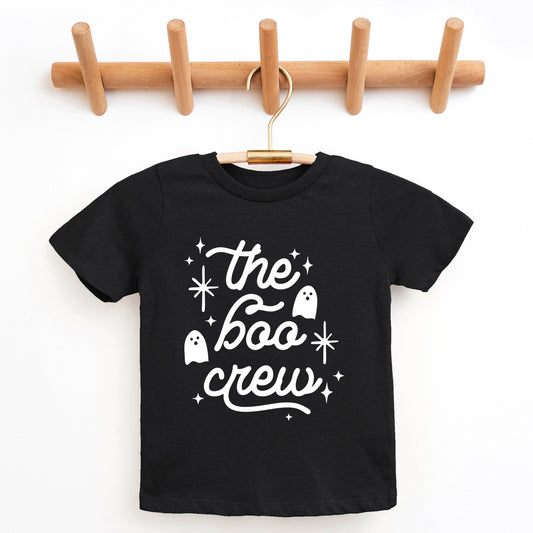 The Boo Crew Ghosts - Youth Short Sleeve Graphic T-Shirt and Toddler Short Sleeve Graphic T-Shirt