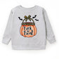Trick of Treat Pumpkin - Toddler Graphic Sweatshirt and Youth Graphic Sweatshirt