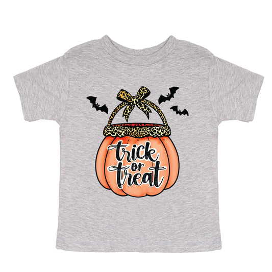 Trick of Treat Pumpkin - Youth Short Sleeve Graphic T-Shirt and Toddler Short Sleeve Graphic T-Shirt