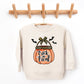 Trick of Treat Pumpkin - Toddler Graphic Sweatshirt and Youth Graphic Sweatshirt