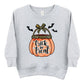 Trick of Treat Pumpkin - Toddler Graphic Sweatshirt and Youth Graphic Sweatshirt