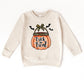 Trick of Treat Pumpkin - Toddler Graphic Sweatshirt and Youth Graphic Sweatshirt