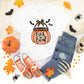 Trick of Treat Pumpkin - Youth Short Sleeve Graphic T-Shirt and Toddler Short Sleeve Graphic T-Shirt
