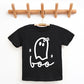 Boo Ghost Bow - Youth Short Sleeve Graphic T-Shirt and Toddler Short Sleeve Graphic T-Shirt