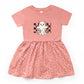 Checkered Ghost Rose - Kids Toddler Dress and Infant Dress