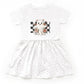 Checkered Ghost Rose - Kids Toddler Dress and Infant Dress
