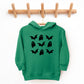 Ghosts and Bats Stacked - Toddler Hoodie