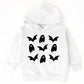 Ghosts and Bats Stacked - Toddler Hoodie