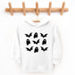 Ghosts and Bats Stacked - Toddler Hoodie