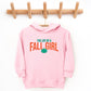 The Life Of A Fall Girl Puff/Glitter - Toddler Hoodie and Youth Hoodie
