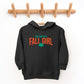 The Life Of A Fall Girl Puff/Glitter - Toddler Hoodie and Youth Hoodie