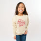 Country Girl Hat Puff Print  - Youth Graphic Sweatshirt