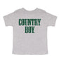 Country Boy Puff Print - Youth Short Sleeve Graphic T-Shirt and Toddler Short Sleeve Graphic T-Shirt