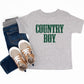 Country Boy Puff Print - Youth Short Sleeve Graphic T-Shirt and Toddler Short Sleeve Graphic T-Shirt